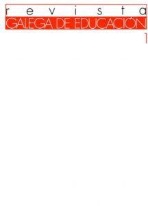 Portada Revista Galega de Educación1