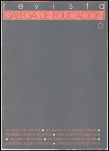 Portada Revista Galega de Educación6