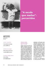 “A escola que mudou”: percorridos