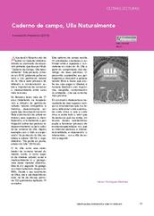Caderno de campo, Ulla Naturalmente