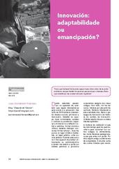 Innovación: adaptabilidade ou emancipación?