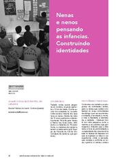 Nenas e nenos pensando as infancias. Construíndo identidades