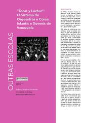 “Tocar y Luchar”: O Sistema de Orquestras e Coros Infantís e Xuvenís de Venezuela