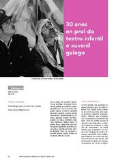 30 anos en prol do teatro infantil e xuvenil galego