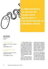 A cibermentoría, un servizo de axuda entre iguais para o acompañamento na cidadanía dixital