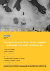 A educación emocional como resposta educativa nas aulas hospitalarias