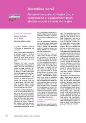 Asamblea xeral. Ferramentas para a integración, a cooperación e