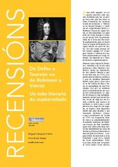 De Defoe a Tournier ou de Robinson a Vernes. Un mito literario da modernidade