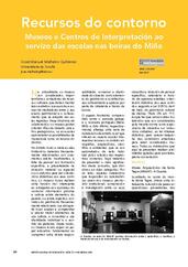 Museos e Centros de Interpretación ao servizo das escolas nas beiras do Miño