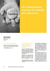 Un achegamento inxenuo ao traballo por proxectos