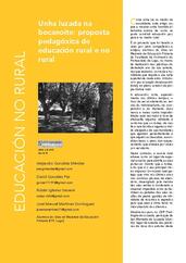 Unha lizada na bocanoite: proposta pedagóxica de educación rural e no rural