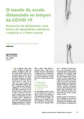 O mundo da escola distanciada en tempos da COVID-19