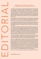 Preparar os currículos de Galicia: unha tarefa compartida e de deliberación á luz do día